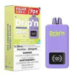 Drip'n 70K - White Grape Blueberry Ice