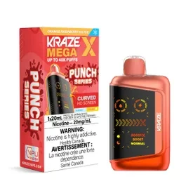 Kraze Mega X 48K - Orange Raspberry KO Ice
