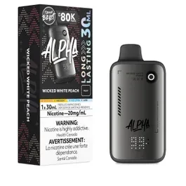Flavour Beast Alpha 80K - Wicked White Peach