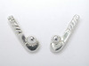 SILVER STICK & BALL STUDS 11mm
