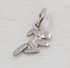 Silver Runner Charm Small- 