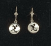 Silver Aus Rep Drop earrings