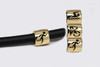 9ct Gold Bead - Triathlon rotating disciplines