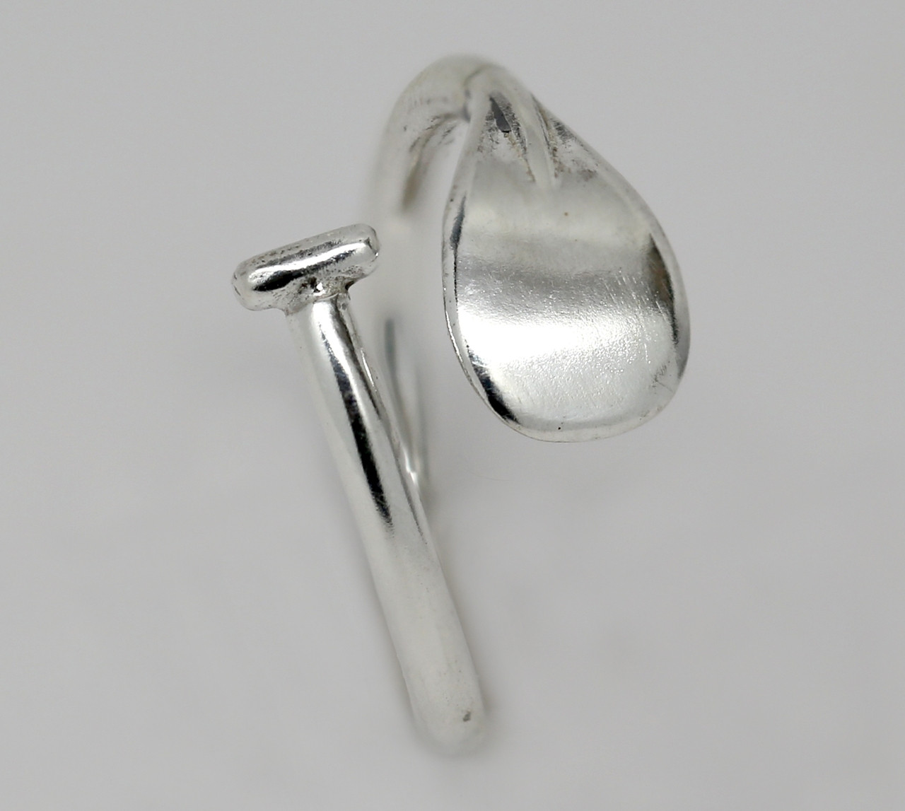 SpecSilver ADJUSTABLE SIZE Paddle Ring 