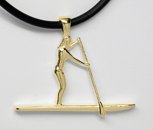 9ct Gold SUP female LARGE Necklat 