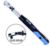 SP Tools Flexible Head Digital Torque Wrench 3/8"Dr 6.8-135Nm