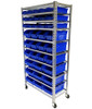 Tradequip Heavy Duty Parts Storage Rack 36 Bin