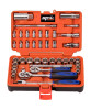 SP Tools 42pc 1/4" & 3/8" MM/AF Socket Set