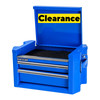 Features
 Dual Steel Side Handles
 Aluminium Drawer Grips
 Magnetic Drawer Retention
 Chamfered Screen Printed Kincrome Side Panels
 EVA Foam Drawer Liners
 UV Stabilised Powder Coating

Brand	KINCROME
Drawer Measurements	
168 x 132 x 22mm (Chest - Small)
168 x 132 x 41mm (Chest - Large)
Finish UV Stabilised Powder Coat
Lid Support Lid Stays
Measurements	251 x 151 x 134mm
Number Of Drawer Liners	3
Number Of Drawers	2
Range	CONTOUR
Suits CONTOUR® 10" Mini Tool Trolley
Warranty 3 Years
Colour	Blue
Material Heavy Gauge Steel
Size 10"
Length (mm) 251
Width (mm) 151
Height (mm) 134
Weight (kg)	1.5
