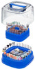 Fantastic value housed in a handy and easy to use storage case. 

276 Piece kit consists of:
Grinding Drums & Discs
Precision HSS Drills
Cutting Discs
Diamond Burrs
Sanding Pads
Abrasive Wheels
Flap Wheels
Rotary Brushes
Felt Polishing Discs
Backing Pads
Polishing Mediums& Stones