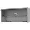 PART NO: SP44830GY
73" USA SUMO SERIES POWER HUTCH WITH SHELF, PEGBOARD, LIGHT & 2x POWERBOARDS
Super-duty, high-quality steel frame construction using 14.5 Gauge steel (1.5mm) for increased durability and strength
Extra height design for increased head clearance of 1855mm (6’1")* with a front drop down security panel that neatly folds away into the top of the hutch. Less chance of taller technicians knocking their heads
Dual gas strut lid stays ensures security panel stays open
Steel pegboard rear wall inside hutch to organise frequently used tools
Full length adjustable shelf
Includes 2x magnetic mount power boards with 4x individually switched power outlets and 4x USB Ports - Ideal for powering power tools and charging cordless tools, laptops mobile devices and more, able to be positioned on any steel part of the hutch or roll cab
2x built-in 600mm LED light strips
2x electric cable access ports on either side
Internal locking system keeps your tools secure with one turn of the key
POWER HUTCH DIMENSIONS: (mm)
1850w x 622d x 864h