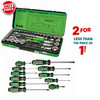 Kincrome STP Series 57p 1/2" MM/AF Socket/Bit Set + Screwdrivers