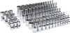 Gearwrench 89p 1/4” Master Metric Socket Set + Foam Tray