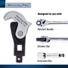 Michael Pro Auto Adjusting Crowfoot Wrench Adapters Set