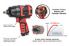 Shinano Japan 850Ft Lb 1/2" Impact Wrench Limited Stock!