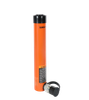 A 10-tonne single acting hydraulic ram with a 257mm stroke and spring-loaded return, built for heavy-duty industrial spreading, clamping, pushing and lifting. Features a high strength alloy steel body and industrial seals for reliable performance.

Heavy-duty build for the harshest industrial sites
Fast spring-loaded retraction
Hardened chrome-plated piston
Flexible mounting — collar, piston & base threads

Description
The Eagle Pro ES series redefines durability for the harshest of industrial environments with its high-strength alloy steel construction. A hardened and chromed piston ensures superior service life by reducing wear and corrosion.
The ES series isn't only durable — it gets the job done. Heavy-duty, straight-pull return springs provide fast retraction, and for greater flexibility and easy mounting it comes with a collar, multiple piston threads, and base mounting holes.
The female coupler is supplied with a dust cover, preventing dirt and debris from entering the hydraulic system.
The Eagle Pro ES series complies with ASME B30.1 standards.

Features
Hardened alloy-steel guide ring prevents over-travel and reduces wear from off-centre loads
Heavy-duty wiper ring keeps out dust and debris, extending service life
High-strength composite bearings support off-centre loads without scoring the cylinder walls
Precision-machined high-strength alloy-steel body with a baked-enamel finish for durability and corrosion protection
Hardened, chromed piston resists wear and corrosion
Industrial U-cup seal prevents costly leaks
Heavy-duty straight-pull return springs for fast retraction
Includes a standard coupler with dust cover

Specifications
Cylinder Capacity @ 10,000 PSI	10t
Stroke	257mm
Effective Area	14.5 cm²
Oil Capacity	372.65 cm³
Collapsed Height (A)	349mm
Extended Height (B)	606mm
Collar Thread (C)	2-1/4 -14
Collar Thread Length (X)	26mm
Outside Diameter (D)	57mm
Piston Diameter (F)	38mm
Piston Internal Thread (O)	1 - 8UNC
Piston Internal Length (P)	19mm
Base Bolt Circle (U)	39mm
Base Mounting Thread (V)	5/16 - 18UNC
Base Thread Depth (Z)	12mm
Weight	5.6kg

Warranty	12 months (trade use)