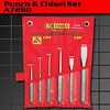 KC Tools 6 PIECE PUNCH/CHISEL SET