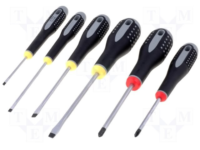 BE9881, BAHCO ERGO SCREWDRIVER SET BE9881.