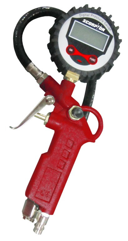 S-870 Scorpion LCD Tyre Inflator \u0026 Gauge