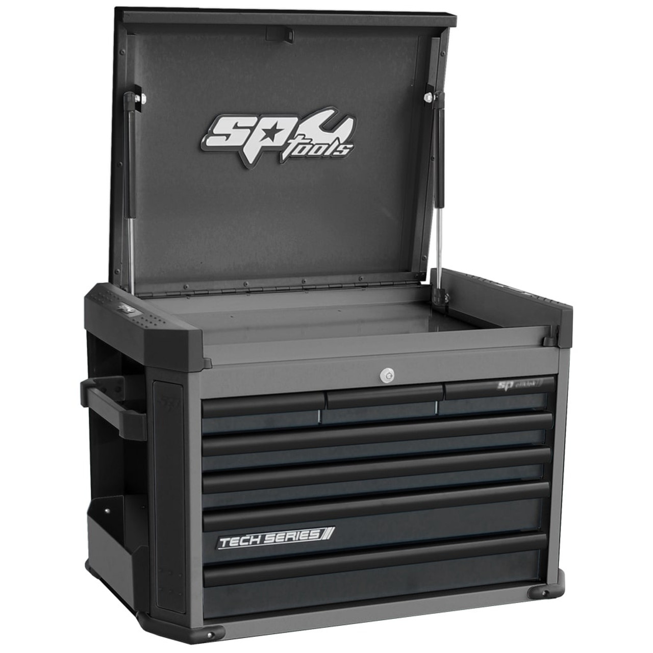 Sp42205d Sp Tools Tech Series Tool Chest 7 Drawer Diamond Black