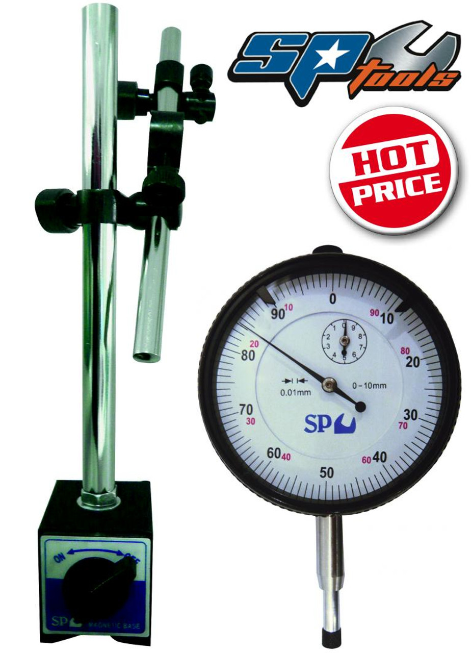 SP35699, SP Tools Base & Dial Indicator Pack