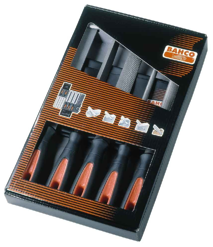 1-478-10-1-2, Bahco 5 Pce File Set 10