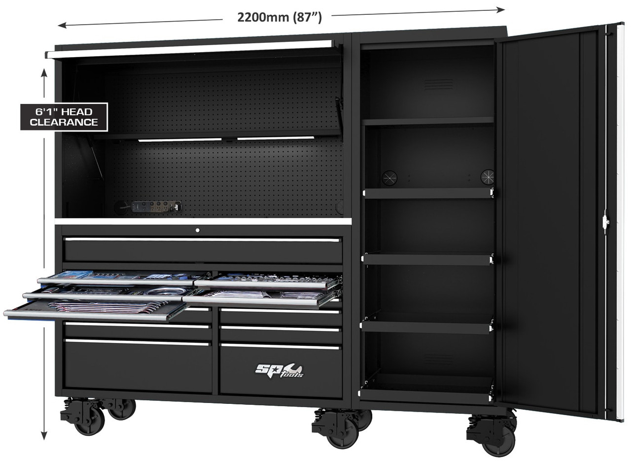 Sp Sp Tools 517pce Usa Sumo Series Workstation Toolkit Black Pre Order Now