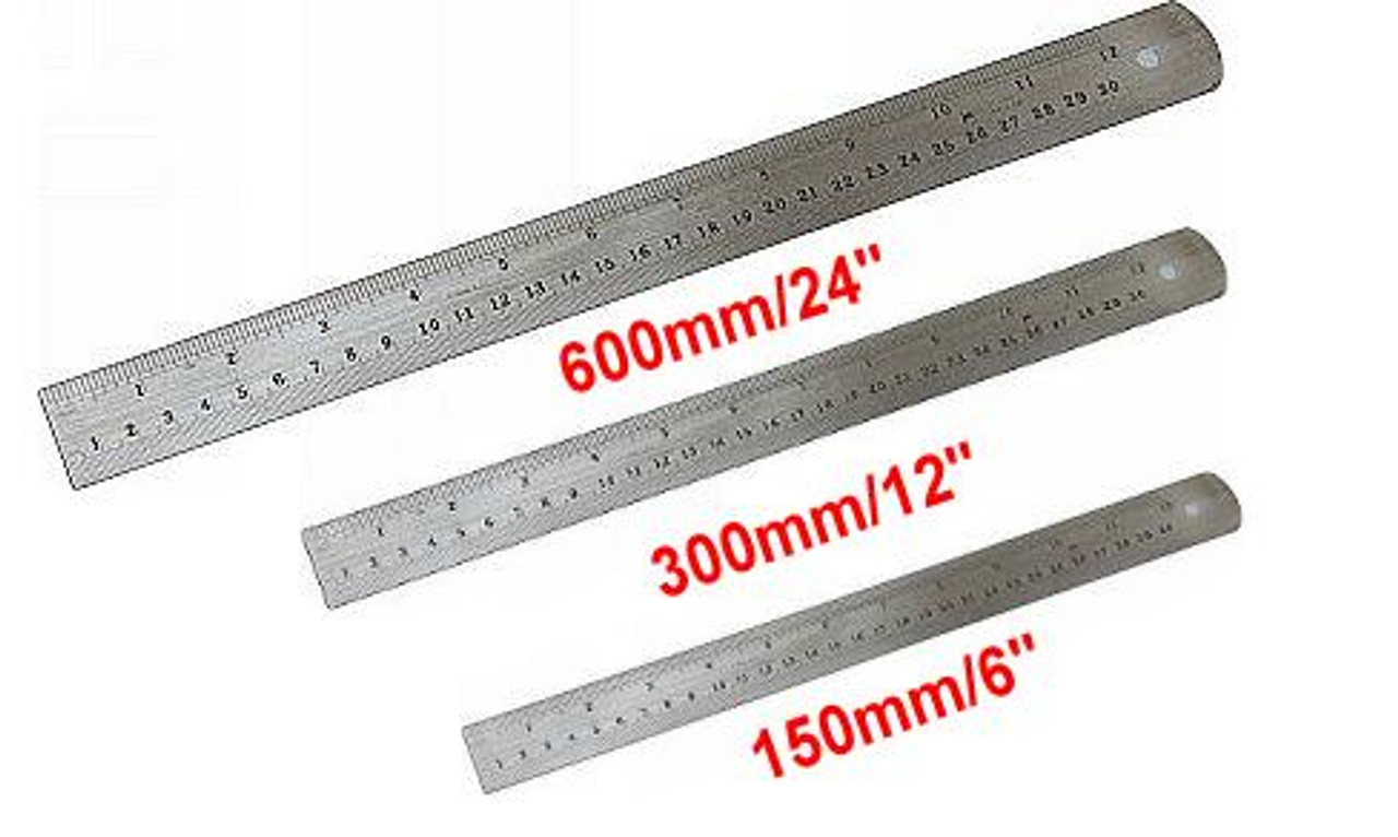 Stainless Steel Ruler Triple Pack. Hot Price