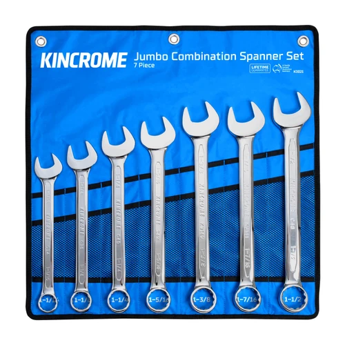 K3021 Kincrome Jumbo Combination AF Spanner Set