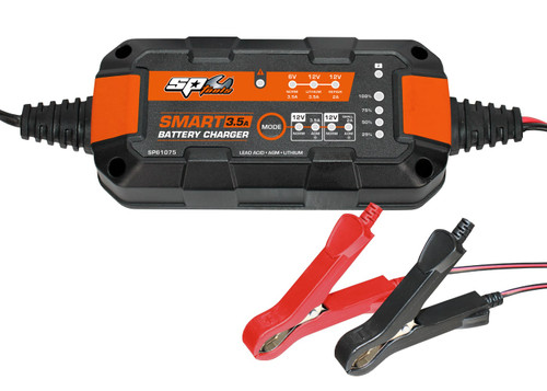 SP Tools 8 Stage Smart Charger 6 & 12V - 3.5A