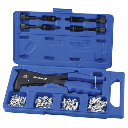 K4700 Kincrome Heavy Duty 85Pce Nut Riveter Kit