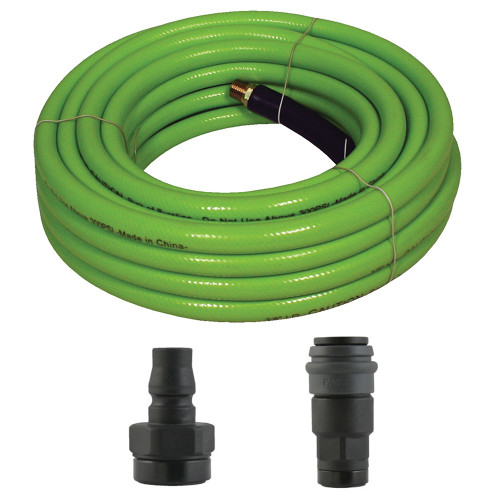 WORKQUIP NON KINK OR CURL 10MM X 10M AIR FITTED HOSE.