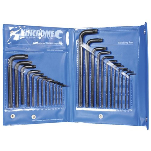 K5055 KINCROME TORX® & TAMPERPROOF TORX® SET 25 PIECE