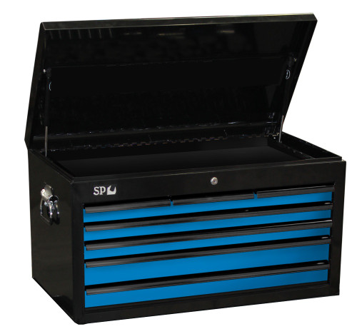 SP40121 SP Tools 7 Drawer Sumo Series Tool Box Black Blue