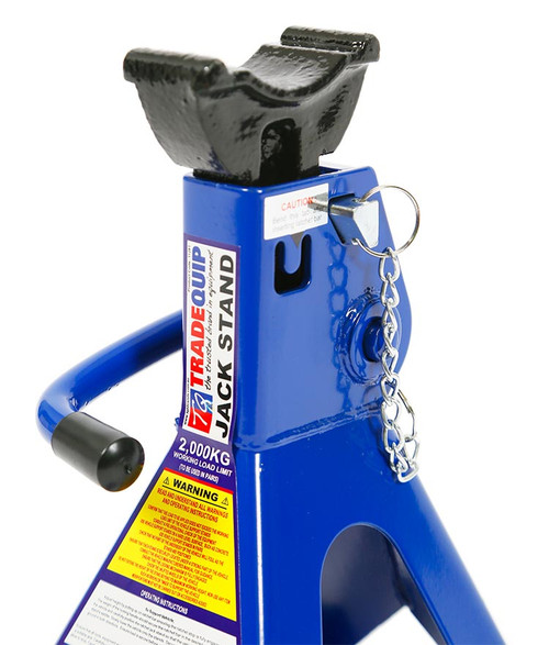 Tradequip 2000kg Premium Ratchet Type Jack Stands