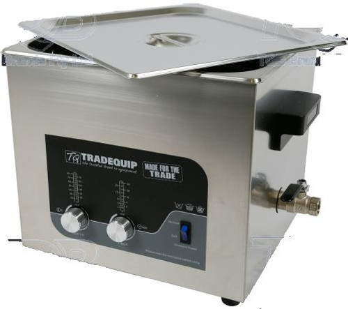 Tradequip Ultrasonic Parts Cleaner 13 Litre.