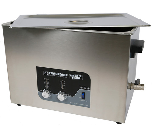 1039T Tradequip Commercial Ultrasonic Parts Cleaner 36L