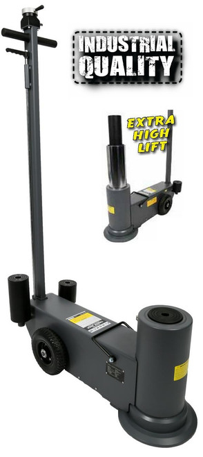 Borum High Lift Air Actuated Single Stage Truck Jack 60,000kg