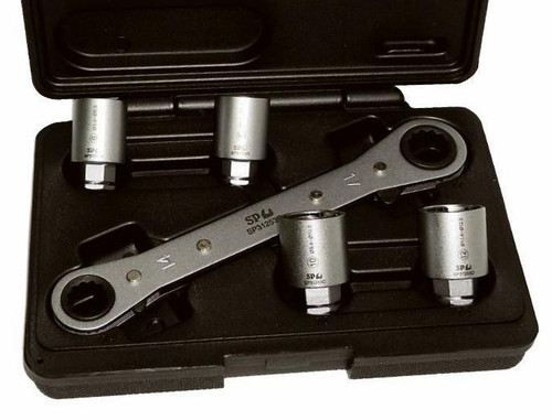 SP Tools Go Through Stud Remover Socket Set 5 piece