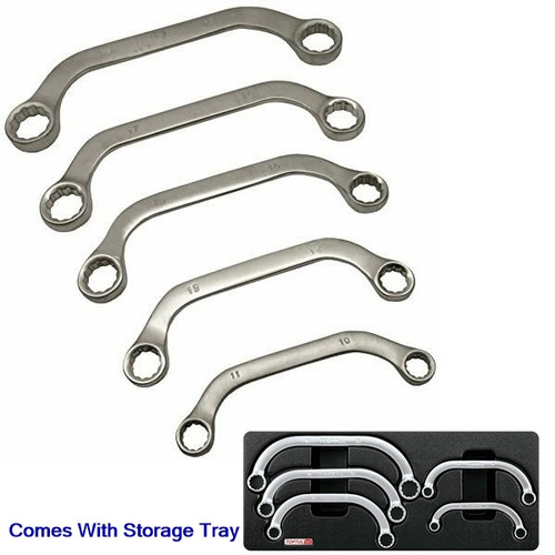 Comes with bonus tray!
Chrome Vanadium Steel Material
Perfect Spanners for hard to reach areas like starter bolts
Professional Quality For Maximum Durability And Corrosion Resistance