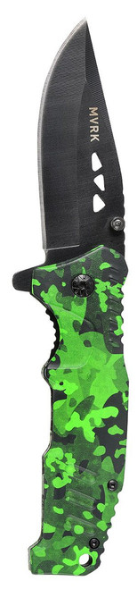 MVRK Folding Sports Utility Knife Jungle Camo