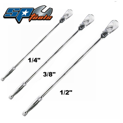  SP Long Sealed Flex Head 90T Ratchet Triple Pack.