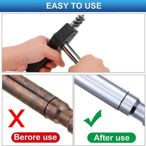 WForce 4 in 1 Stainless Steel Pipe Deburer & Brush Kit. WForce 4 in 1 Stainless Steel Pipe Deburer & Brush Kit.