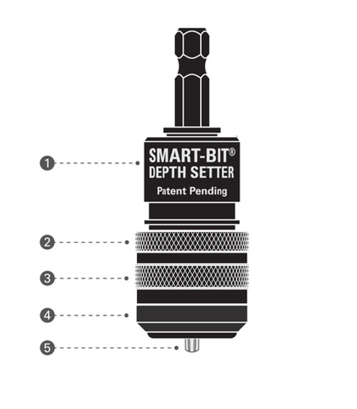 Starborn Smart-Bit Pre-Drilling & Countersink Tool Hot Price!