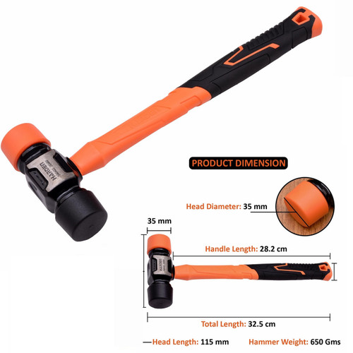 Soft Faced Installation Hammer.