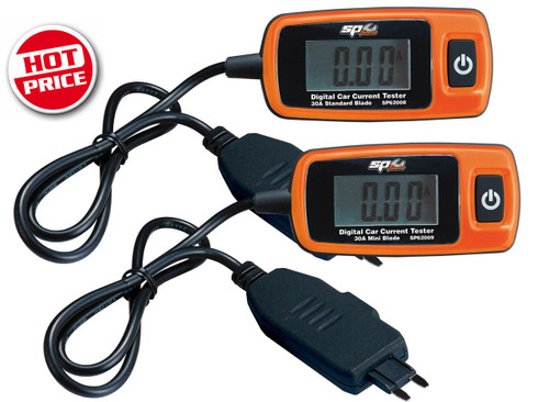 Z SP Tools Digital 30Ah Auto Current Testers 2 for 1 Deal.