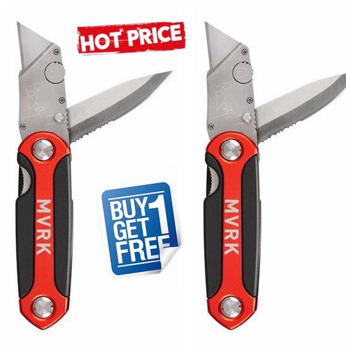 MVRK 2 Blade Sport Utility Knife. RRP $49ea Get 2 for $24!