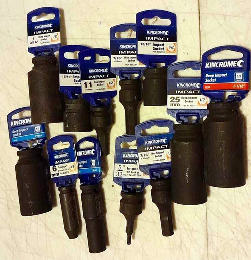 Kincrome Impact Sockets & Hex Ex Display Clearance Pack
