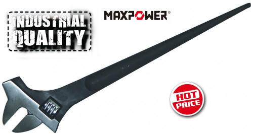 MaxPower 12" Construction Wrench Podger End & Hammer Head.