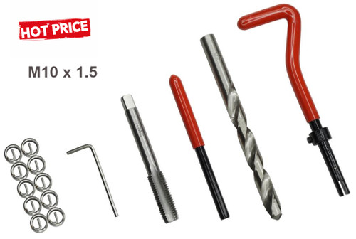 WorkForce 15pce M10 x 1.5 Thread Repair Kit Hot Price!